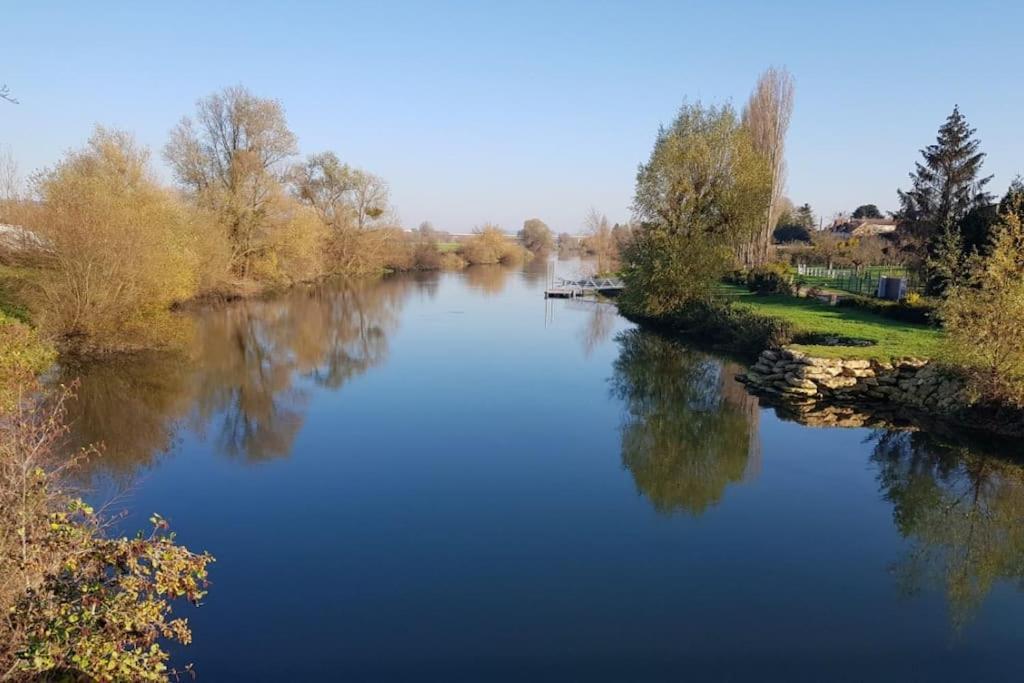 Criquebeuf-sur-Seine Ferme Cosy Et Paisible Au Bord De L'Eureヴィラ エクステリア 写真